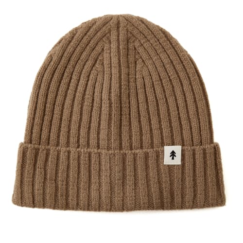 laydown image of Japanese Rib Knit Beanie