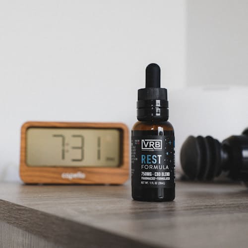 laydown image of Rest - CBD Sleep Blend