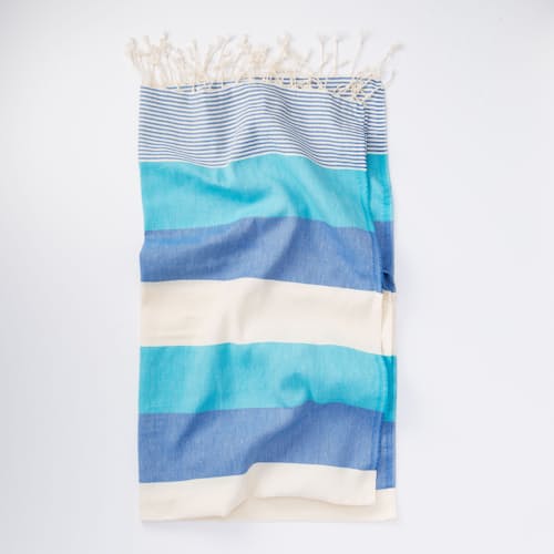 lifestyle image of Mediterranean Turkish Towel