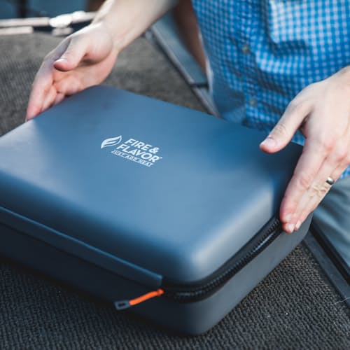 laydown image of Hero Grill System - Portable Eco-Friendly Outdoor Grill + Case