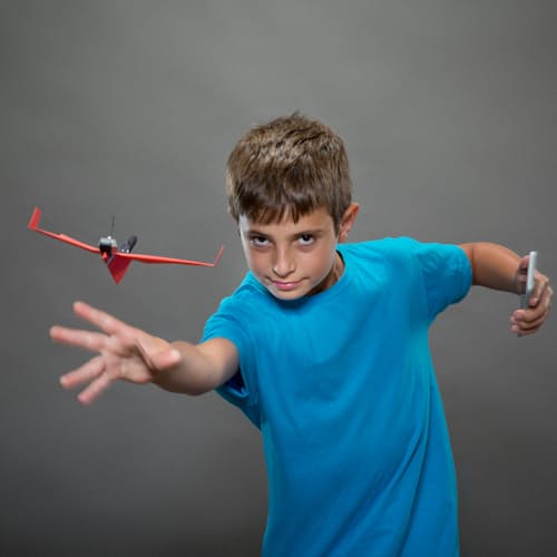laydown image of PowerUp 3.0 - Smartphone Controlled Paper Airplane