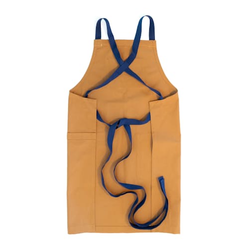 laydown image of Denver Crossback Apron