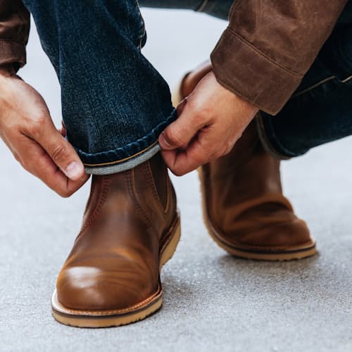 lifestyle image of Weekender Chelsea Boots