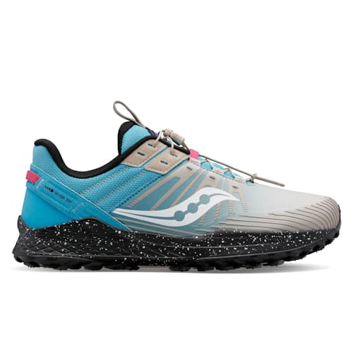 laydown image of Mad River TR2 "Water" Running Shoe