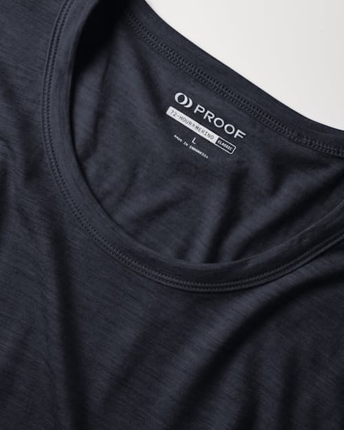 laydown detail image of 72-Hour Merino T-Shirt - Slim Fit