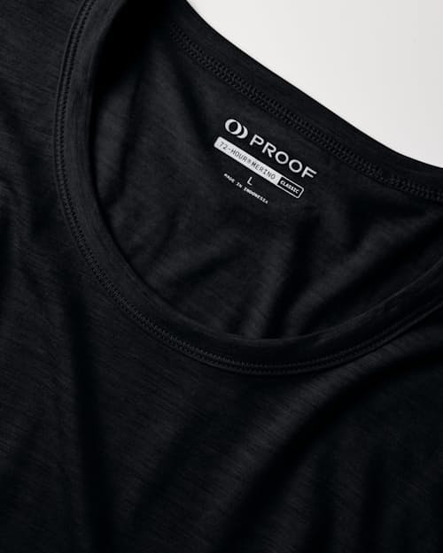 laydown detail image of 72-Hour Merino T-Shirt - Slim Fit