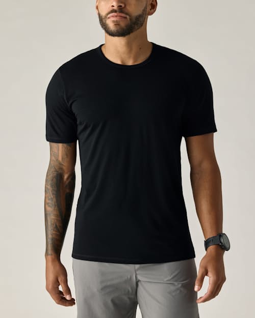 on model image of 72-Hour Merino T-Shirt - Slim Fit