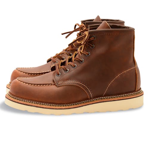 laydown image of 6" Classic Moc Boot