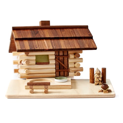 laydown image of The Cozy Cabin Incense Holder
