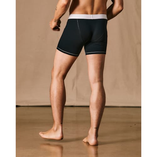 on model image of Heritage Boxer Briefs