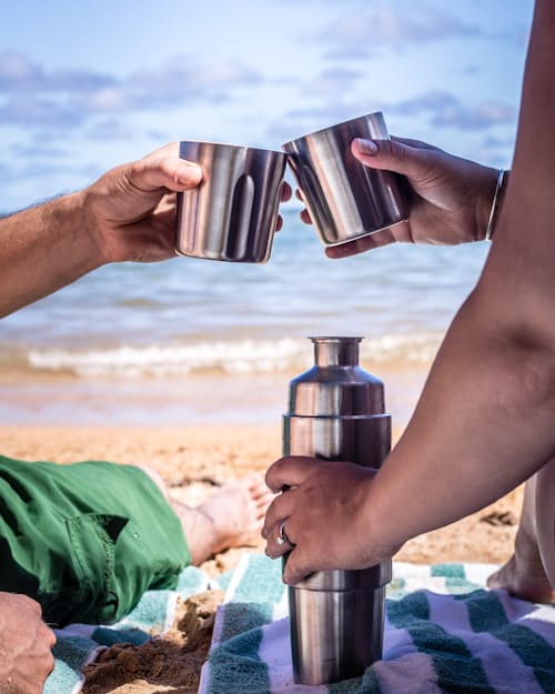 lifestyle image of Firelight 750 Flask