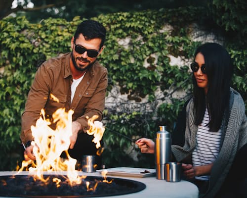 lifestyle image of Firelight 750 Flask