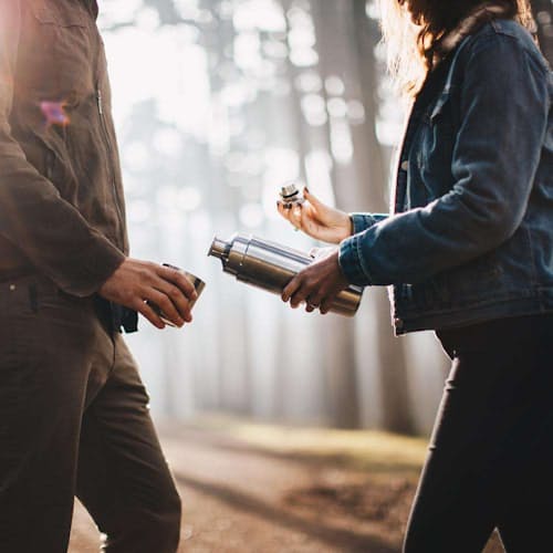 lifestyle image of Firelight 750 Flask