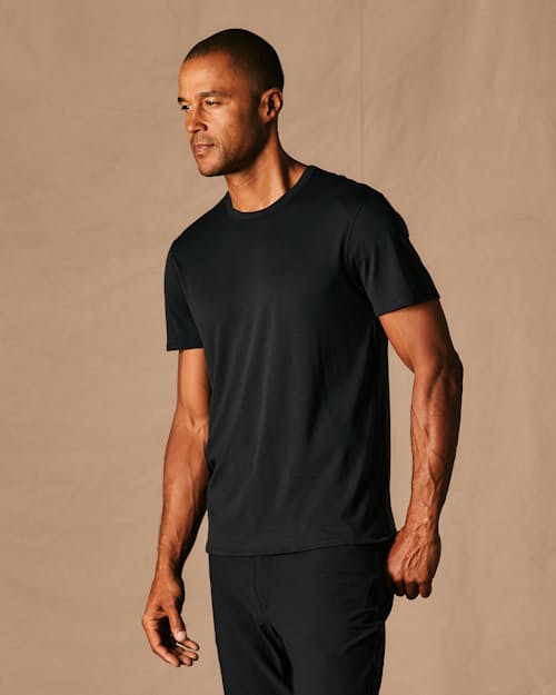 on model image of 72-Hour Merino T-Shirt - Slim Fit (Original)