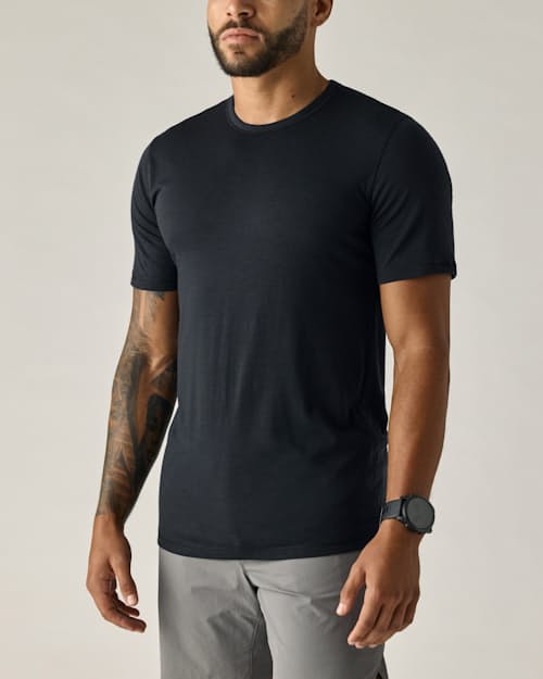 on model image of 72-Hour Merino T-Shirt - Slim Fit