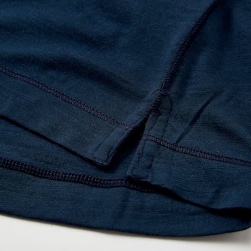 lifestyle image of 72-Hour Merino Two-Button Polo Shirt