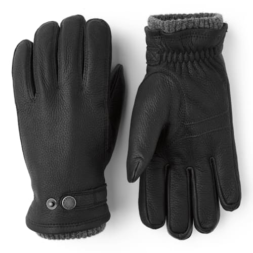 laydown image of Utsjo Glove - Elk/Fleece