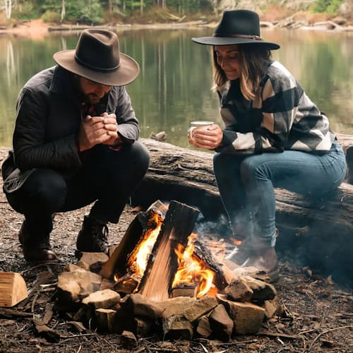lifestyle image of The Bozeman Outdoor Hat