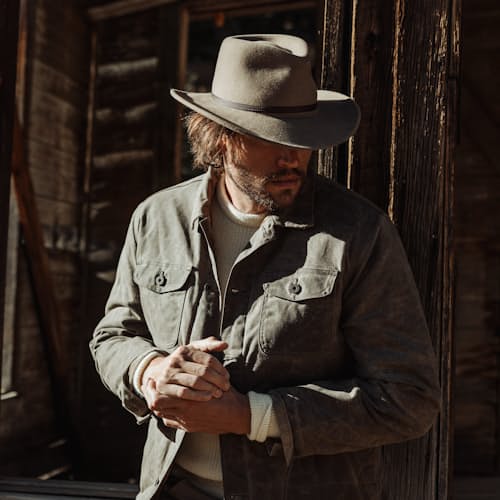 lifestyle image of The Bozeman Outdoor Hat