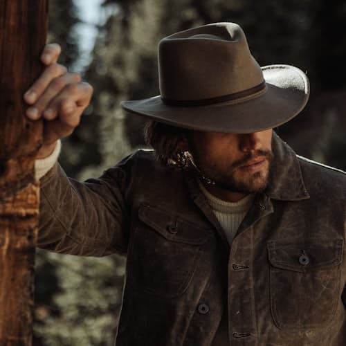 lifestyle image of The Bozeman Outdoor Hat