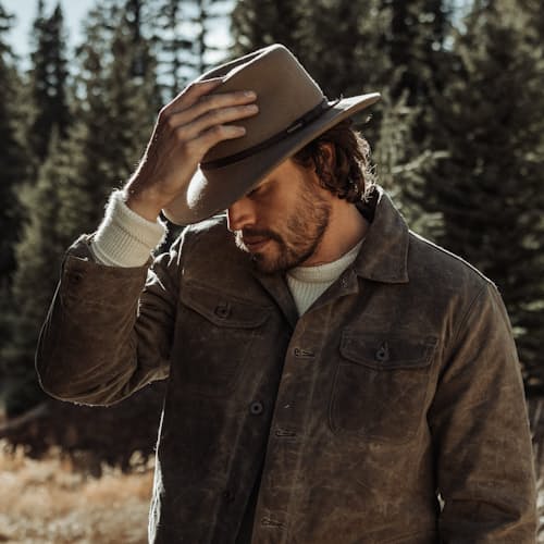lifestyle image of The Bozeman Outdoor Hat