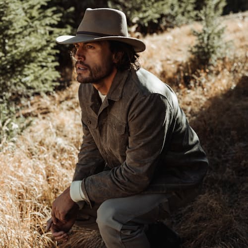 lifestyle image of The Bozeman Outdoor Hat
