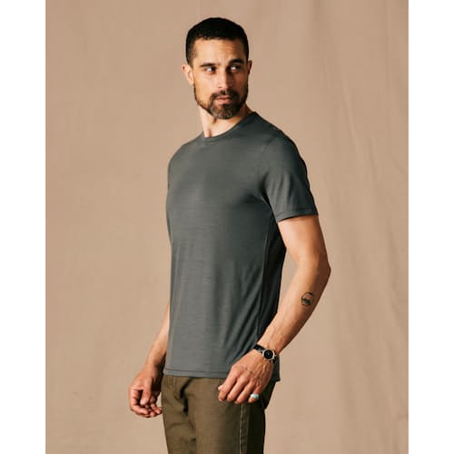 on model image of 72-Hour Merino T-Shirt - Slim Fit (Original)