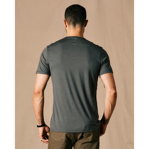 on model image of 72-Hour Merino T-Shirt - Slim Fit (Original)