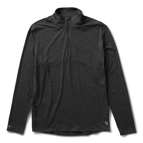 laydown image of Ease Performance Half Zip