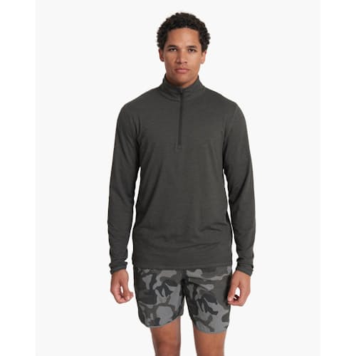 on model image of Ease Performance Half Zip