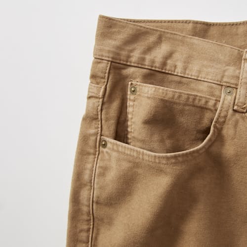 laydown detail image of Moleskin Jean