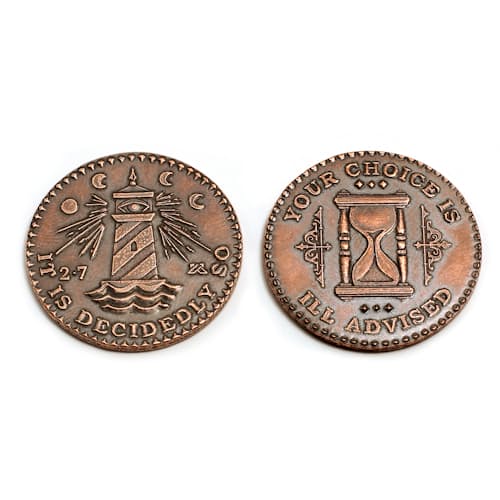 laydown image of The Decision Maker Coin