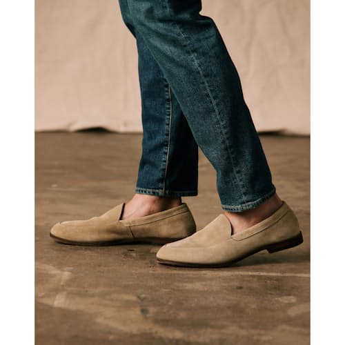 on model image of All-American Stretch Denim - HB Athletic Tapered