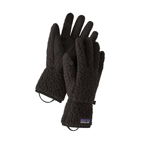 laydown image of Retro Pile Gloves