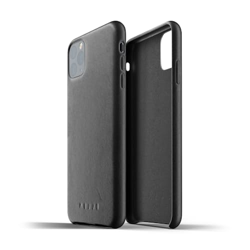 laydown image of Leather iPhone 11 Pro Max Case