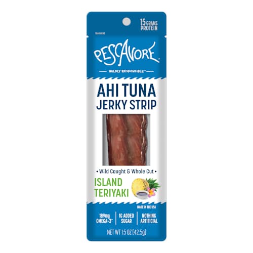laydown image of Ahi Tuna Jerky Variety Pack