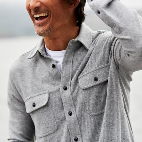 laydown image of Legend Sweater Shirt