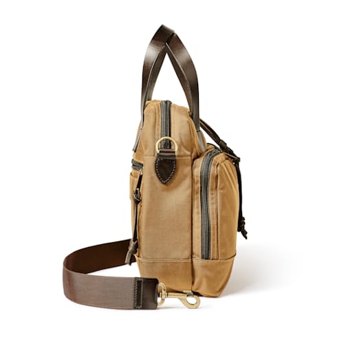 laydown image of Dryden Ballistic Nylon Briefcase - 14L