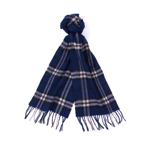 laydown image of Barbour New Check Scarf
