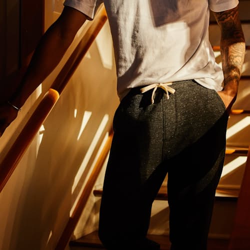 lifestyle image of French Terry Sweatpant