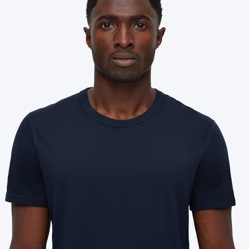 on model image of Pima Jersey T- Shirt
