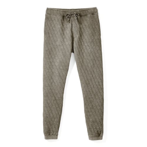 laydown image of Quilted Sweatpants