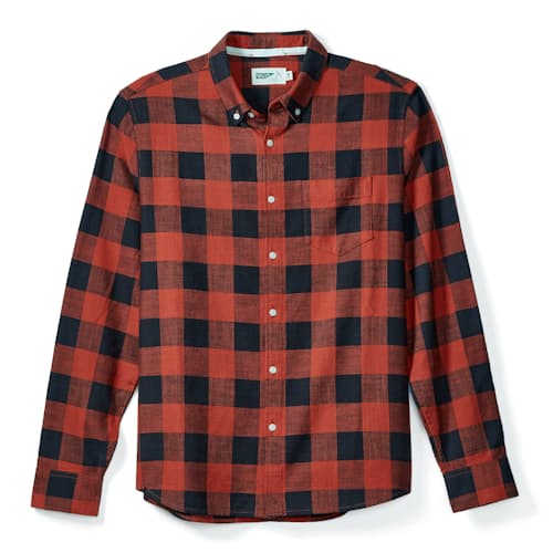 laydown image of Slub Flannel