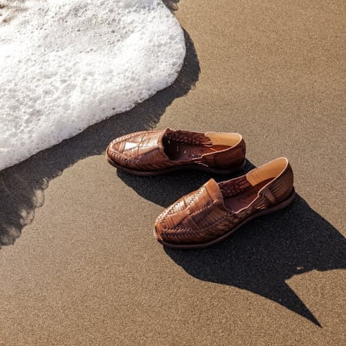 lifestyle image of Cancun Huaraches