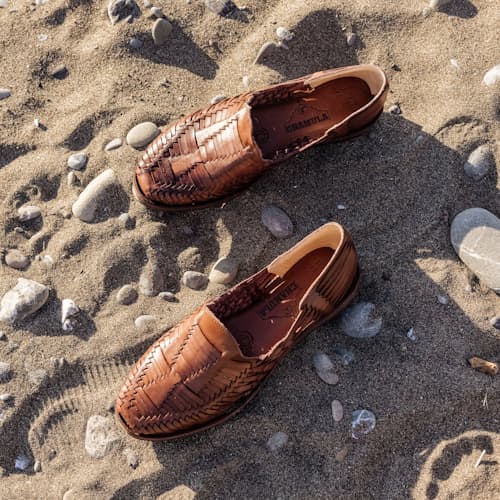 lifestyle image of Cancun Huaraches