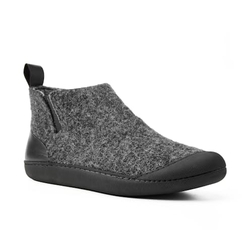 laydown image of Wool Outdoor Slipper Boot