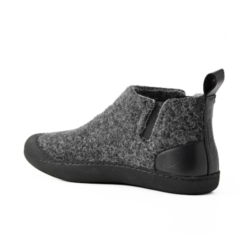 laydown image of Wool Outdoor Slipper Boot