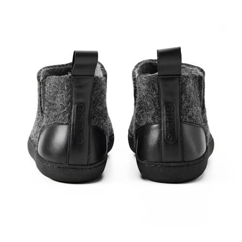 laydown image of Wool Outdoor Slipper Boot
