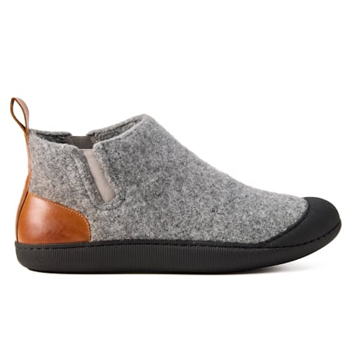 laydown image of Wool Outdoor Slipper Boot