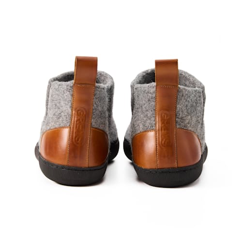 laydown image of Wool Outdoor Slipper Boot